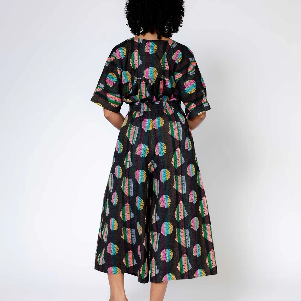 ACE & JIG jo midi wide-leg pants in beachcomber — size small NWT - Picture 4 of 9